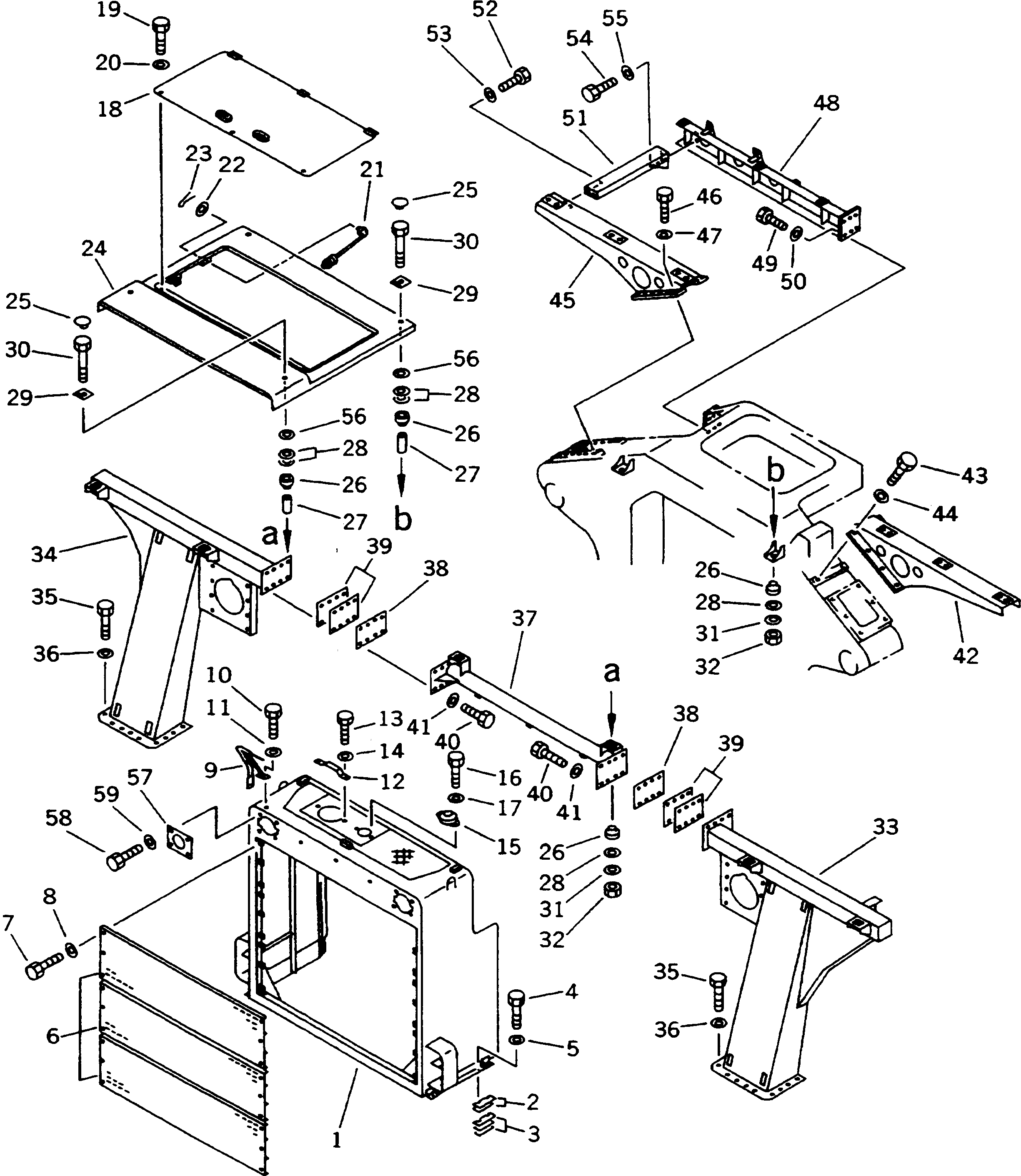 Крышка 581-54-12250 Komatsu