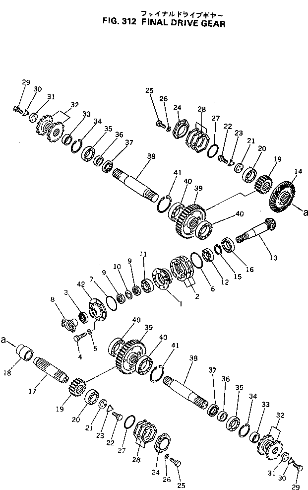 Подшипник 238-22-11960 Komatsu