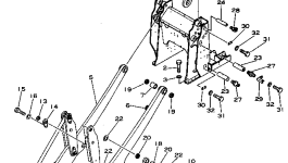 Палец 113-70-23141 Komatsu