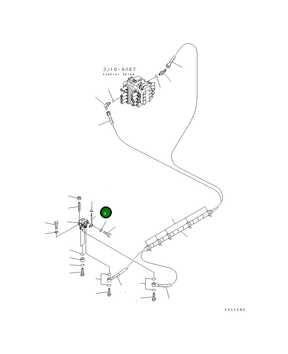 Рычаг 8232-43-1140 Komatsu
