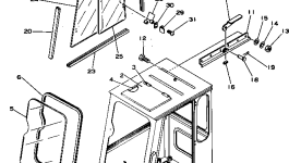 Пластина 20T-54-11340 Komatsu