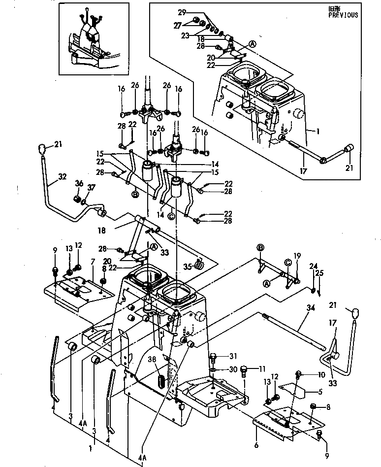 Крышка YM17218345740K Komatsu