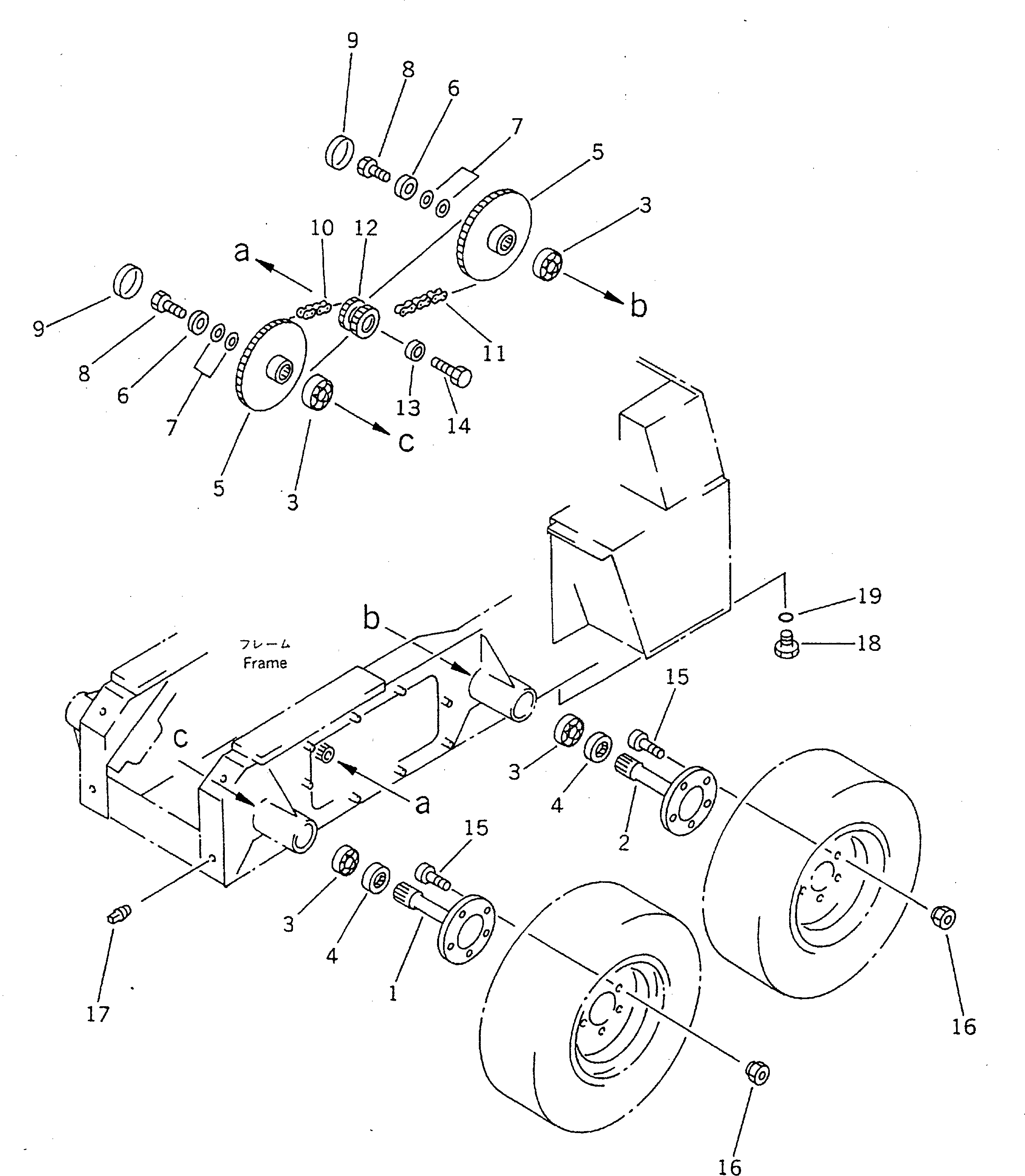 Подшипник 06000-32008 Komatsu