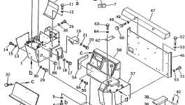 Крышка 424-54-17190  Komatsu