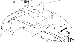 Кронштейн YM172187-65420 Komatsu