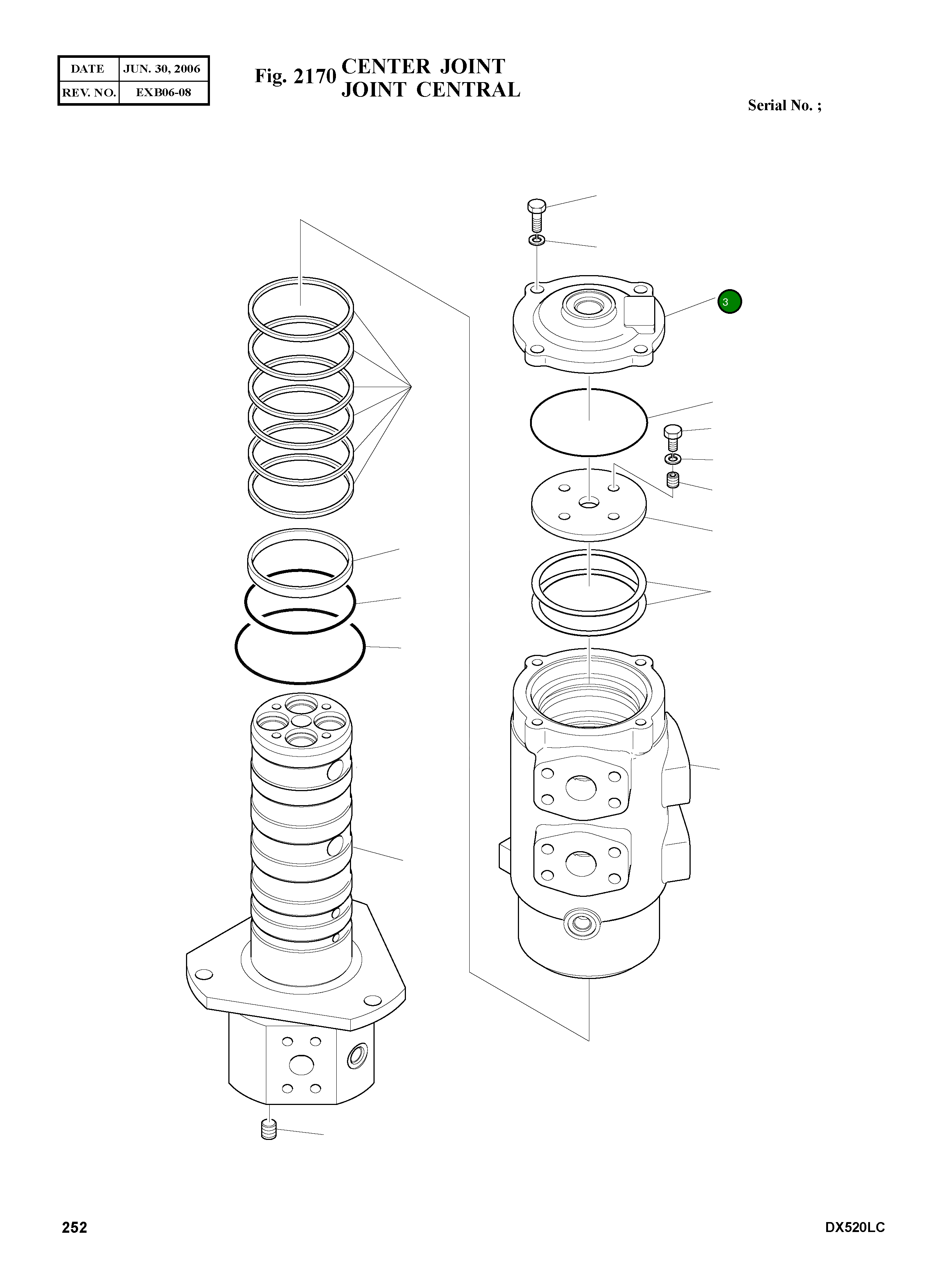 Крышка K1001566 Komatsu