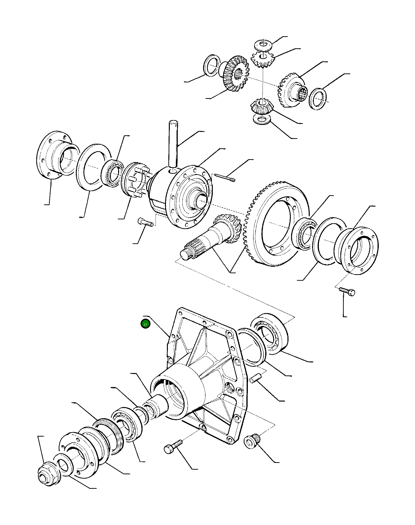 Крышка MI3190663  Komatsu
