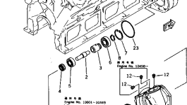 Крышка 6164-61-1180  Komatsu