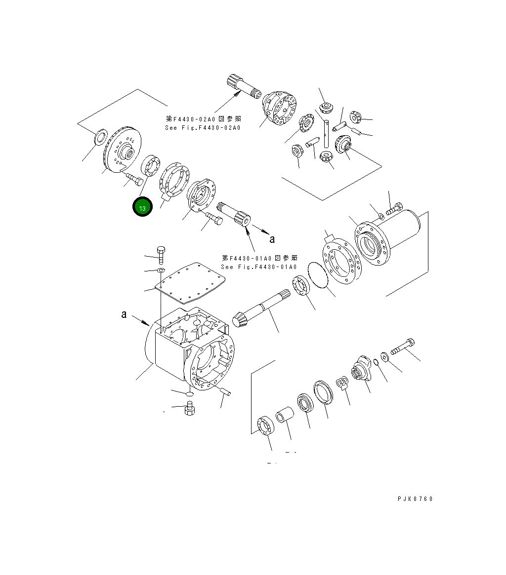 Подшипник 363-22-31830  Komatsu