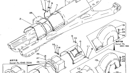 Крышка 195-30-17150 Komatsu