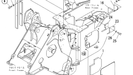 Лист 425-Z90-2410 Komatsu