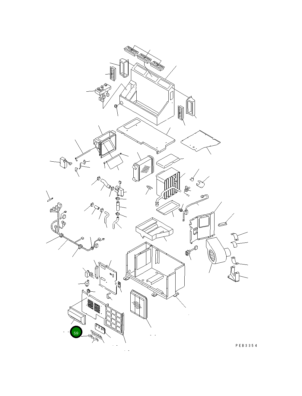 Крышка TW7024-0080 Komatsu