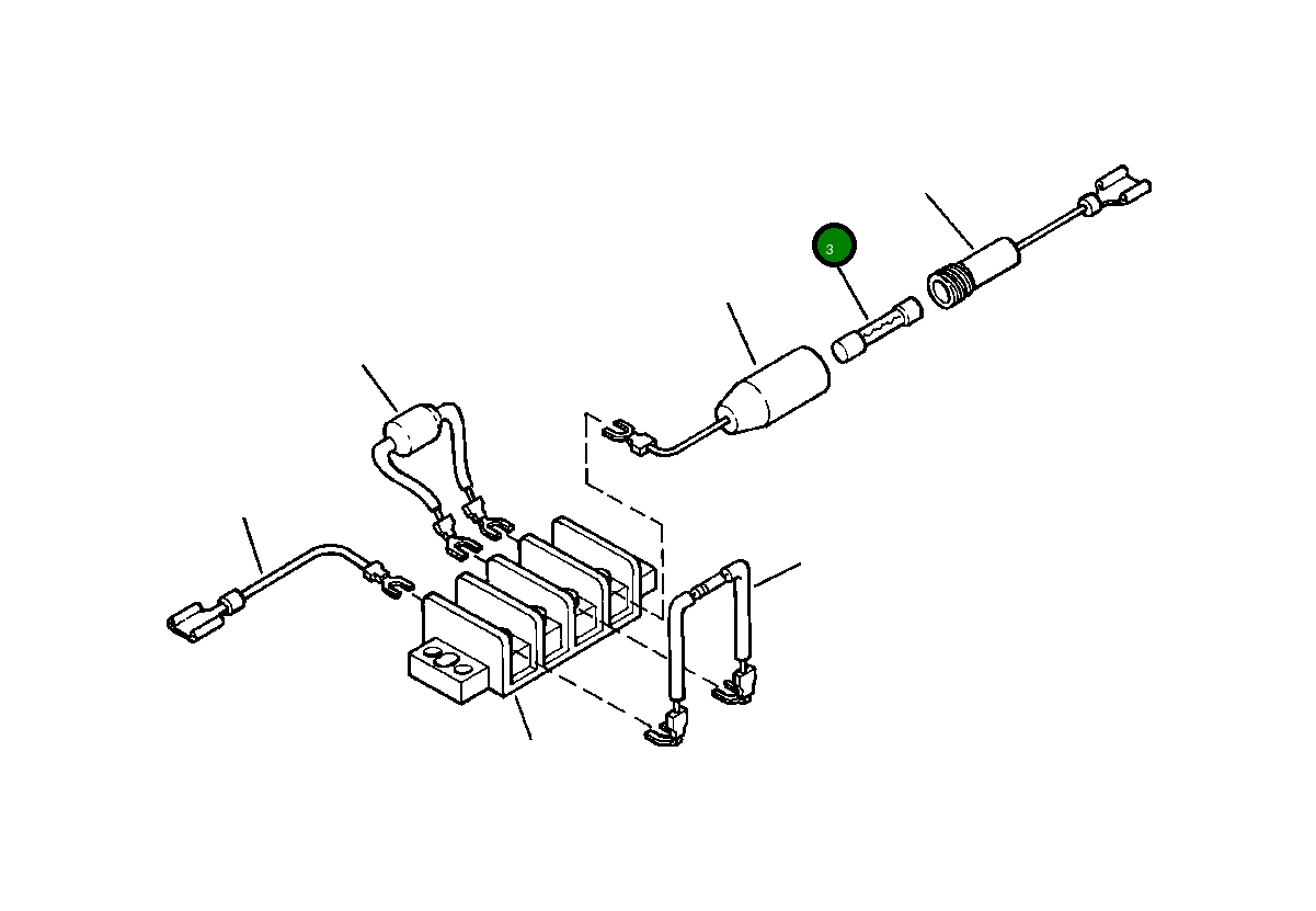 Предохранитель, 1A 419-963-A950 Komatsu