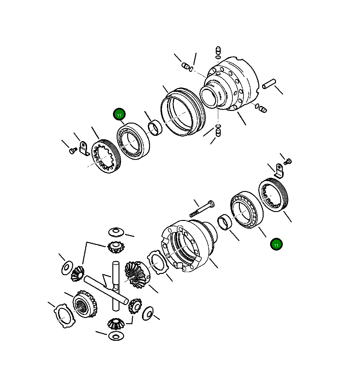 Подшипник CA0027367 Komatsu