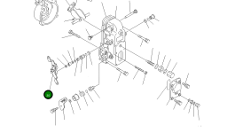 Рычаг DK154349-4520 Komatsu