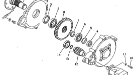 Шестерня 2691-4-31420 Komatsu