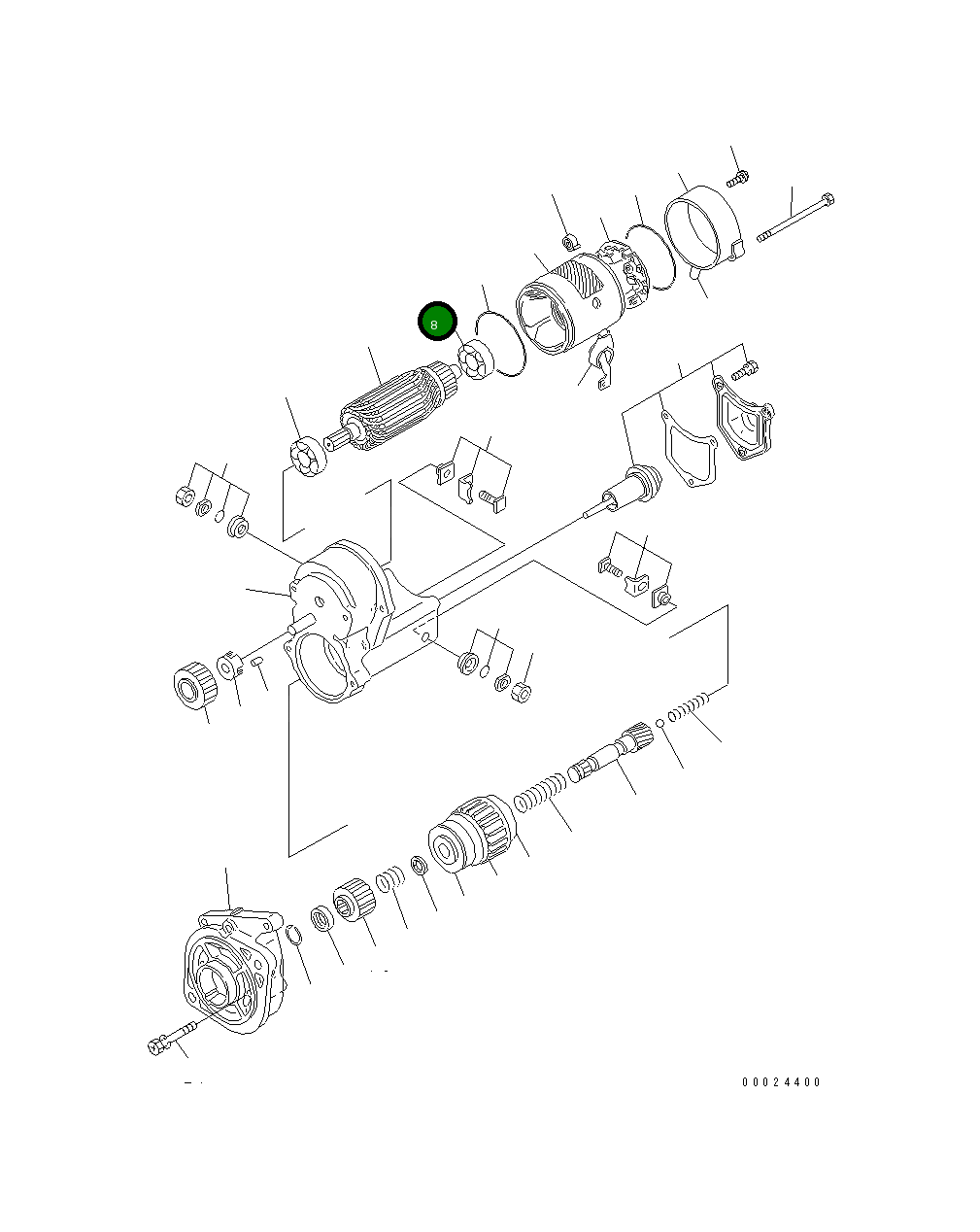 Подшипник 450-178 Komatsu