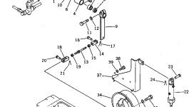 Кронштейн 20B-34-31150 Komatsu