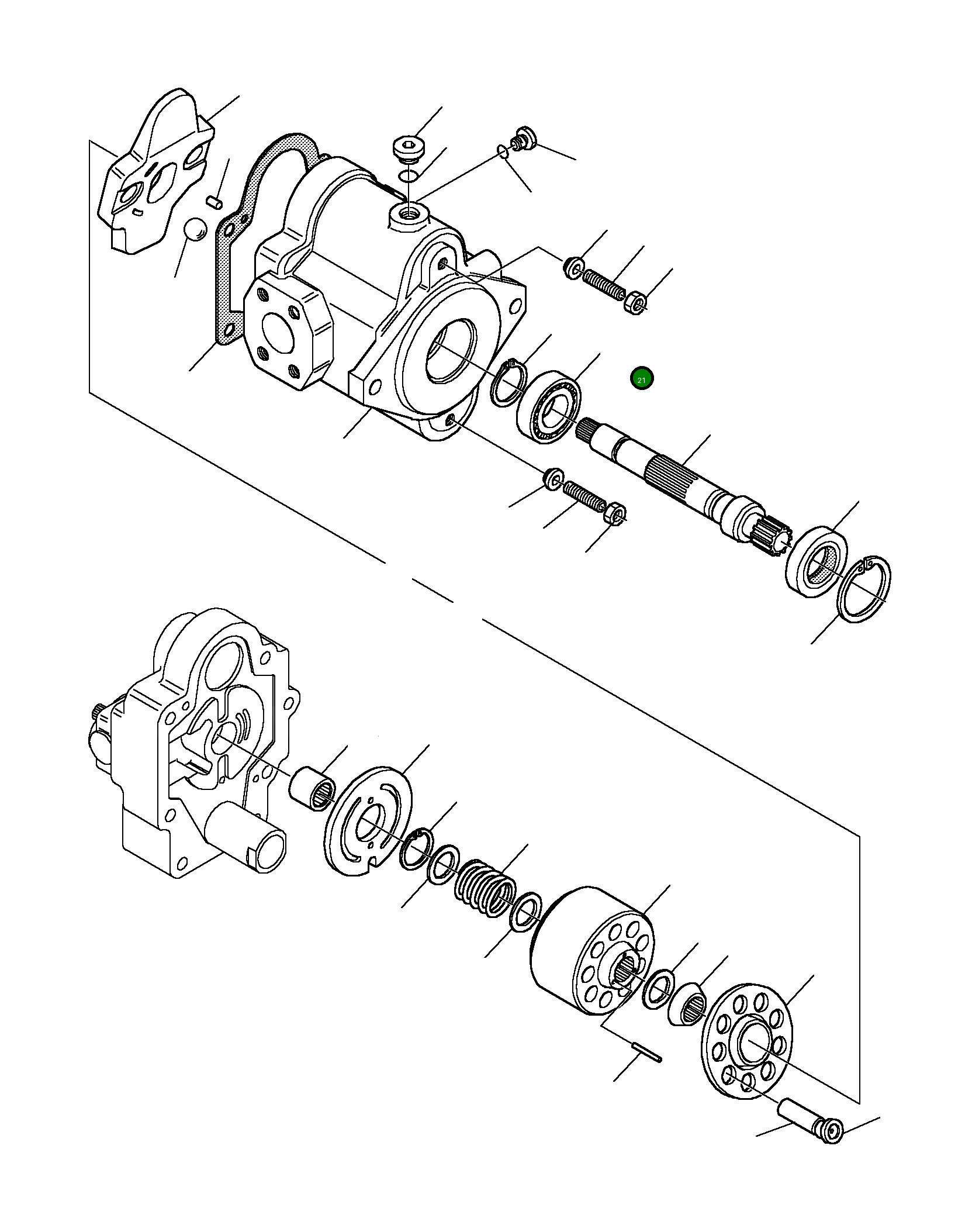 Подшипник 840141032 Komatsu