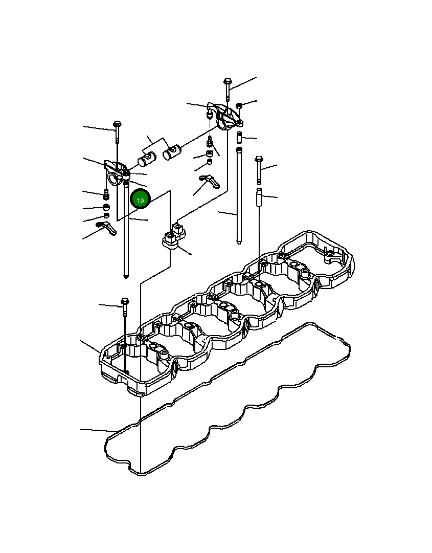 Рычаг 6754-41-5250 Komatsu