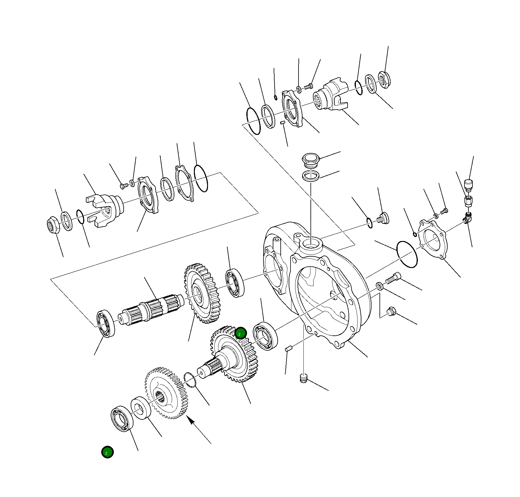 Подшипник DG4206231 Komatsu