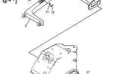 Крышка 410-70-12250 Komatsu