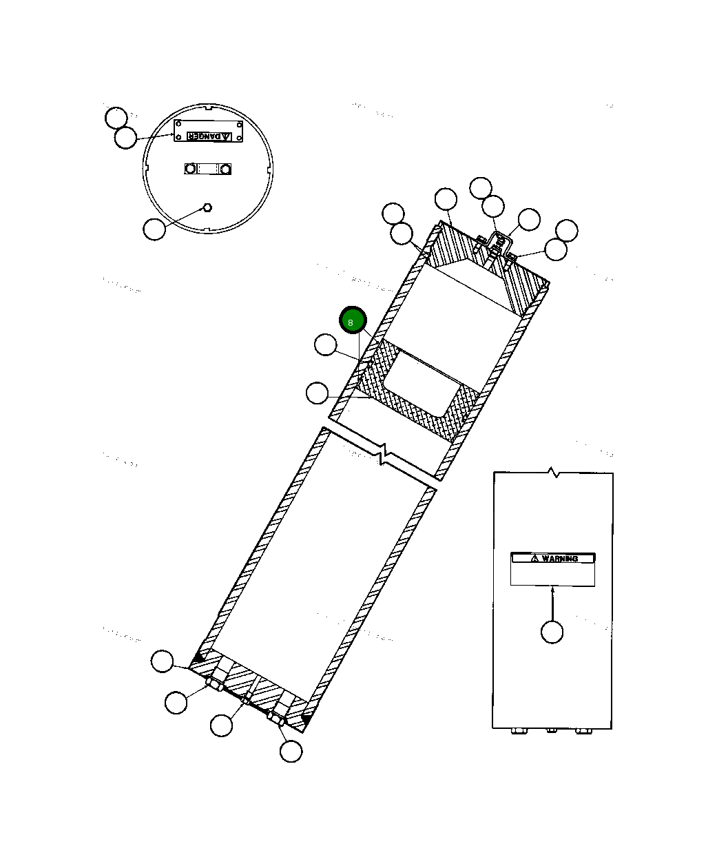 Подшипник PB6708 Komatsu