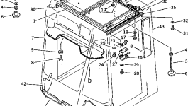 Крышка 425-54-15382  Komatsu