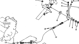 Рычаг 2693-3-35100 Komatsu