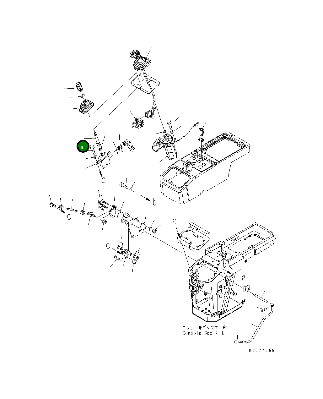 Рычаг 418-U77-3761 Komatsu