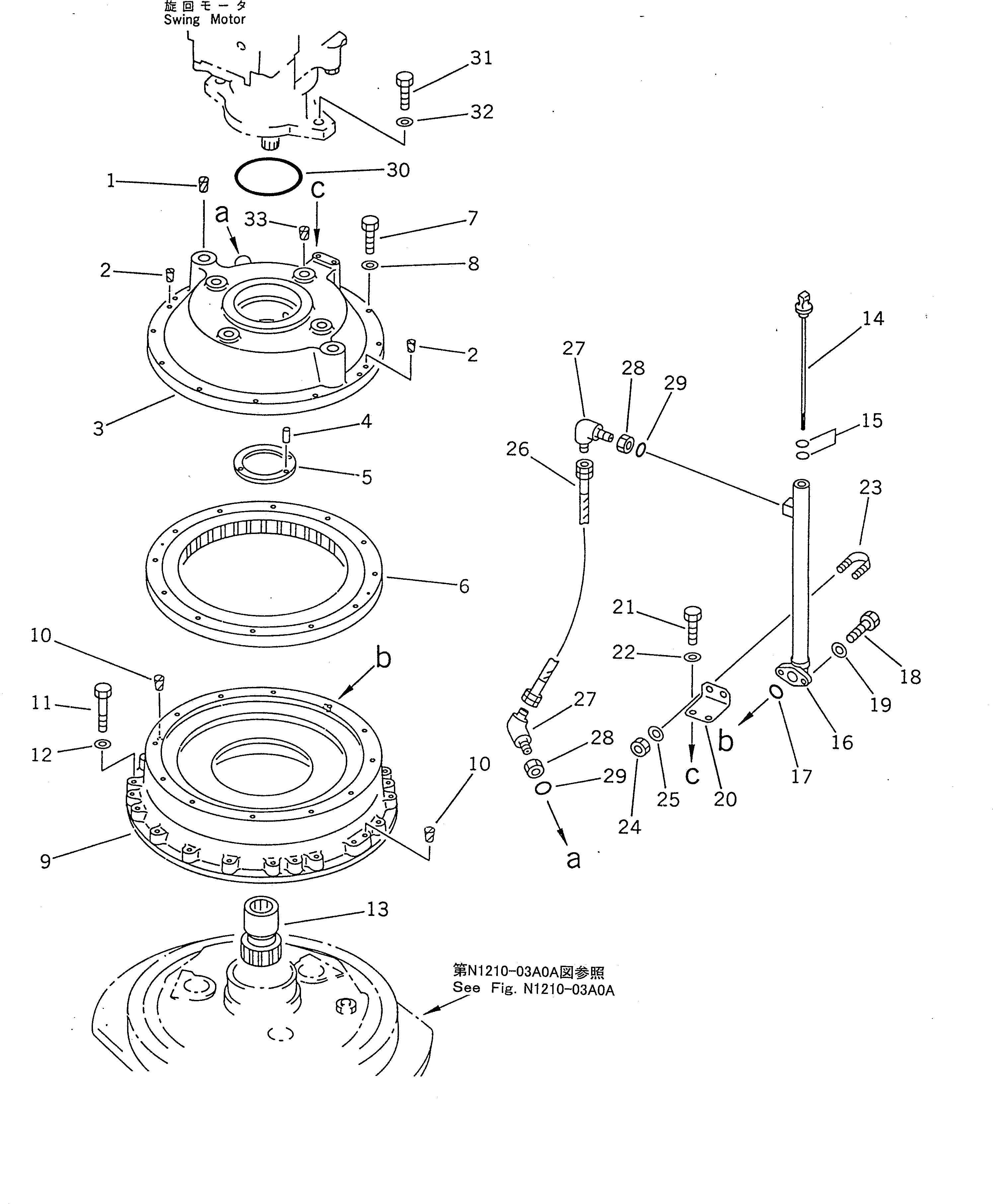 Крышка 21T-26-71140 Komatsu