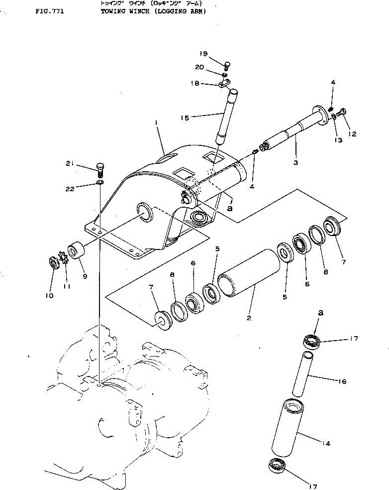 Подшипник 06000-32311 Komatsu