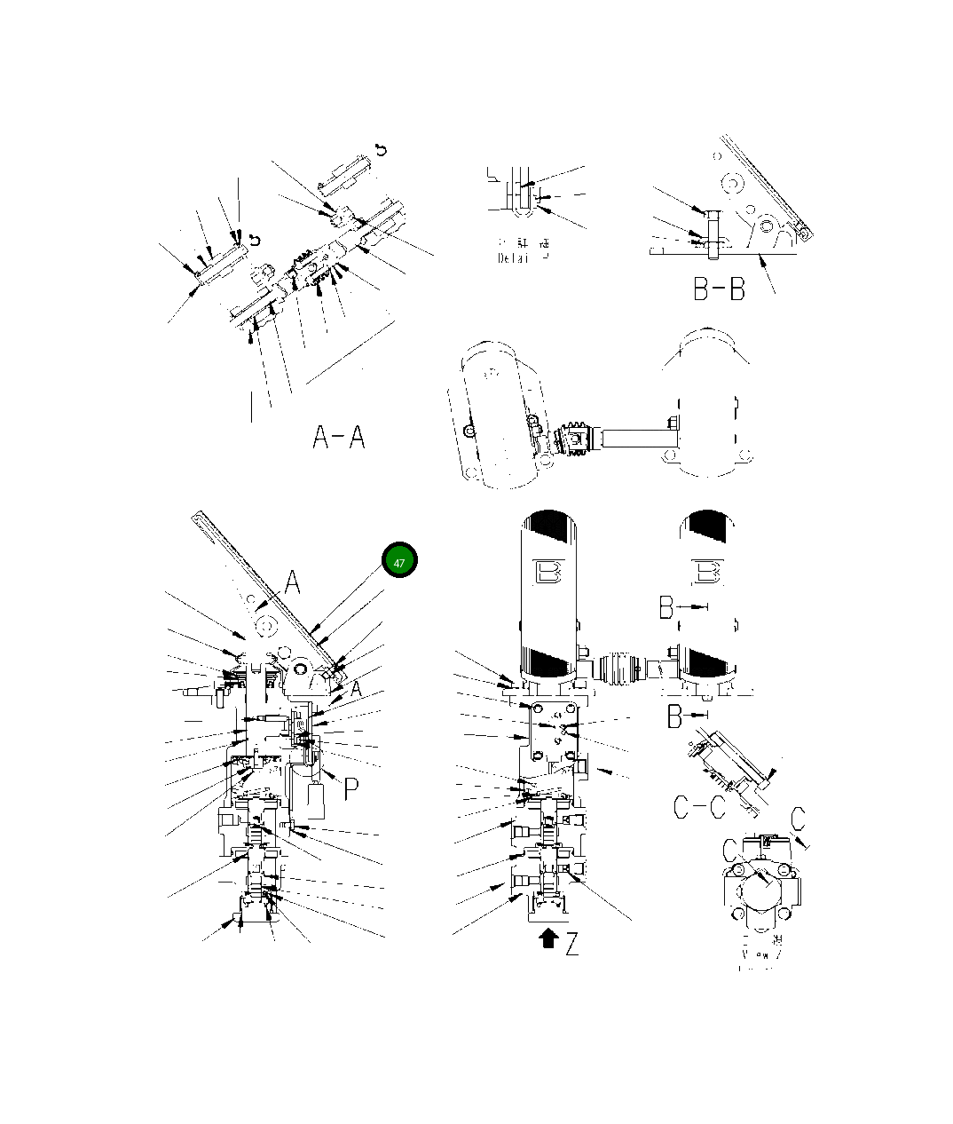 Крышка XK1508060900 Komatsu