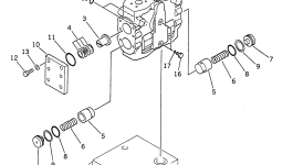 Крышка 706-77-72380  Komatsu