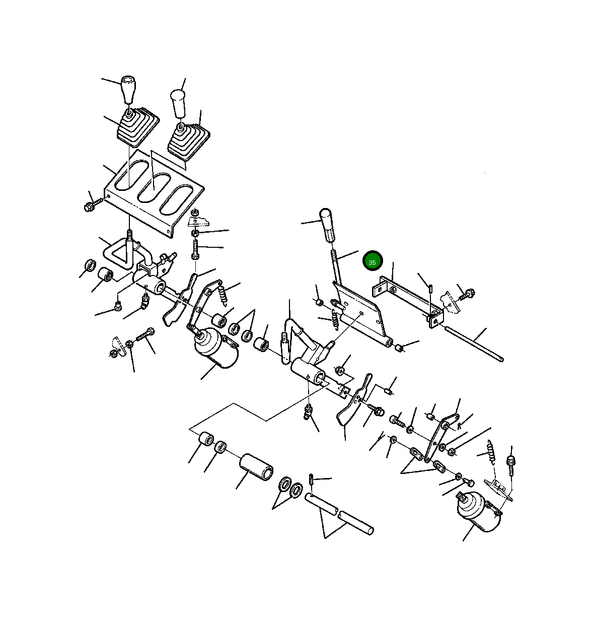 Рычаг 423-43-18460 Komatsu