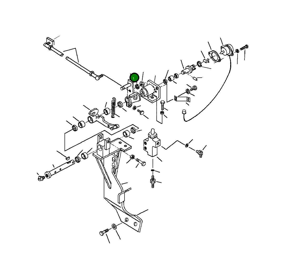 Рычаг 209-43-51940 Komatsu