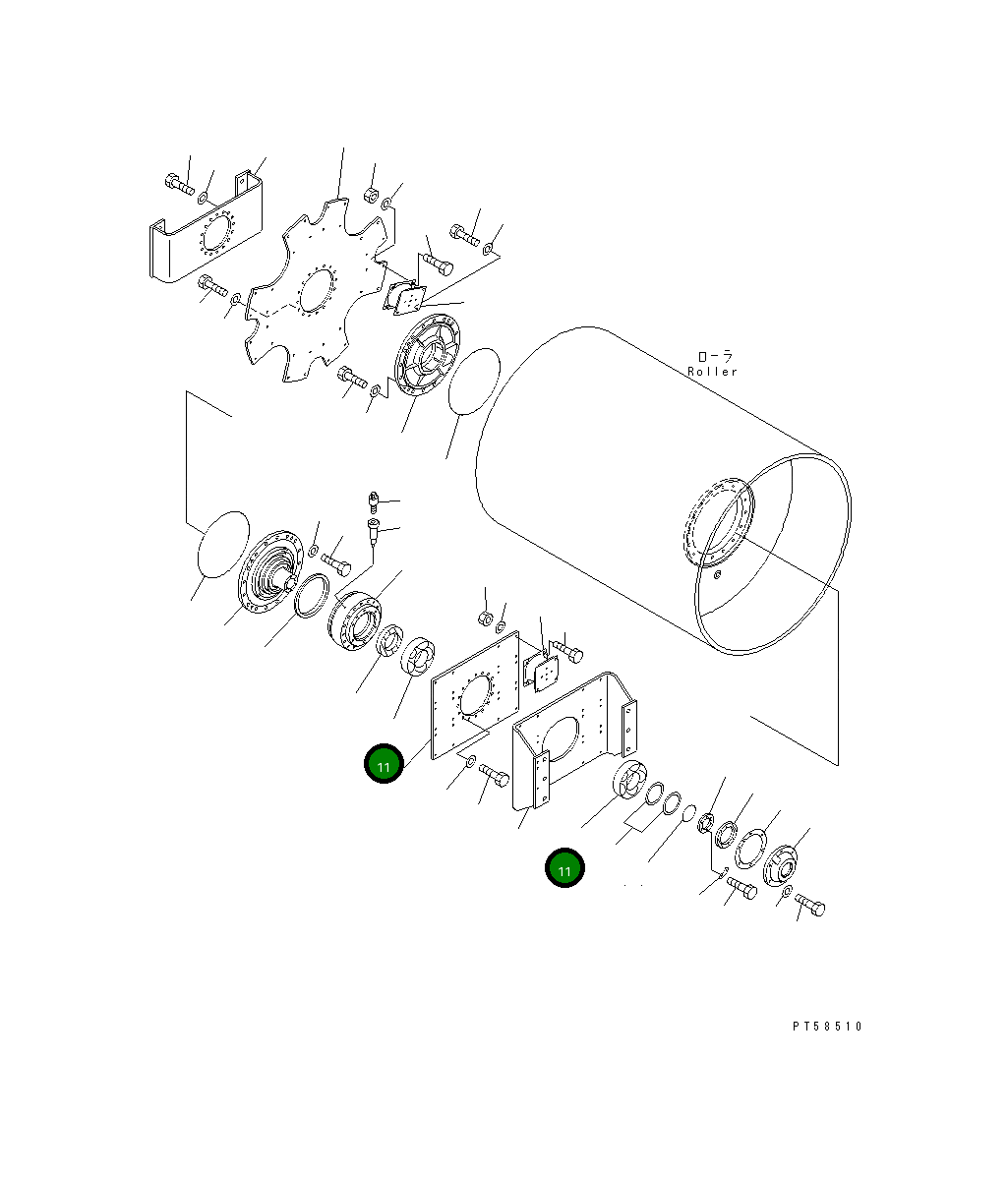 Подшипник 06000-32026 Komatsu