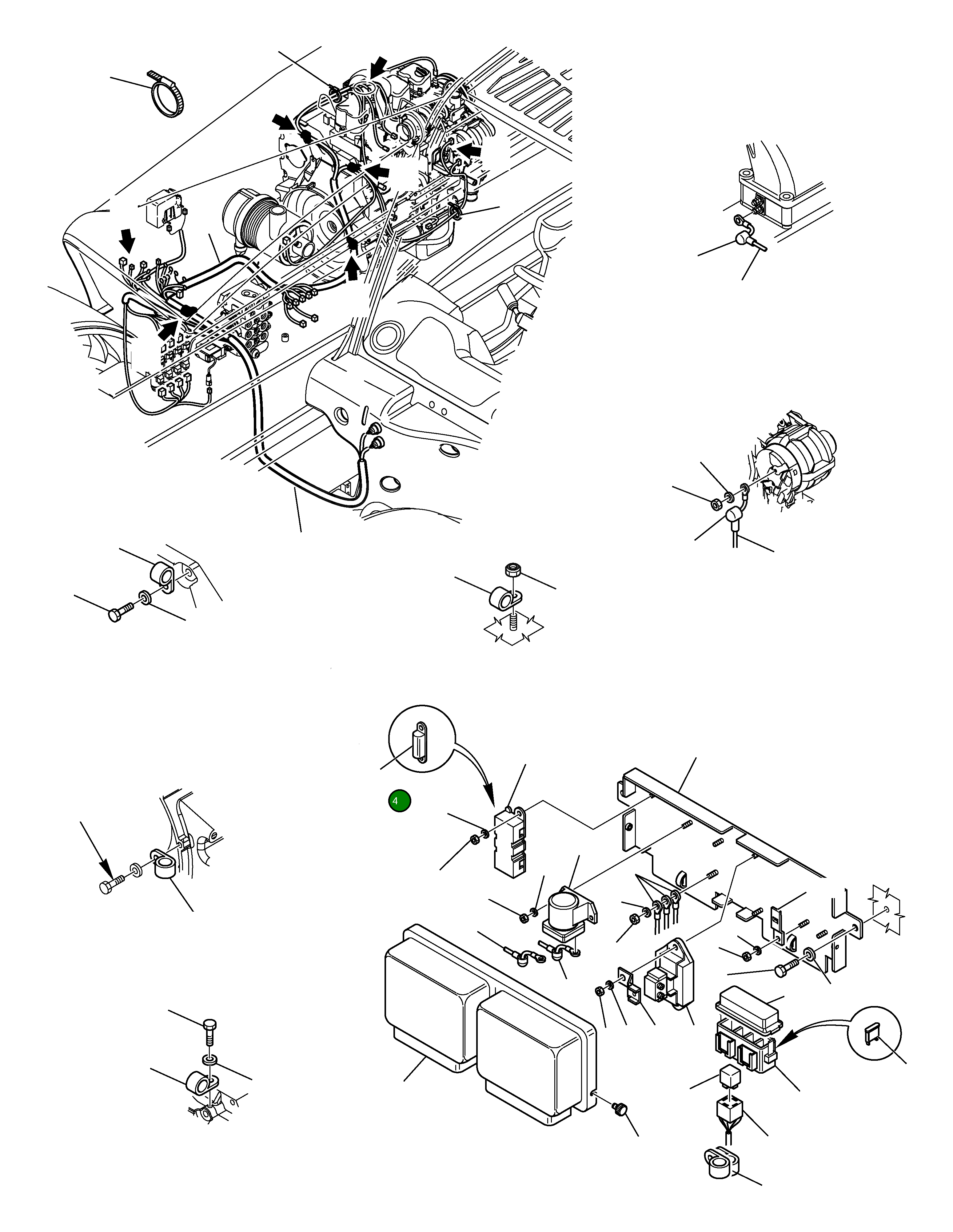 Предохранитель 175A 395-06-12330 Komatsu