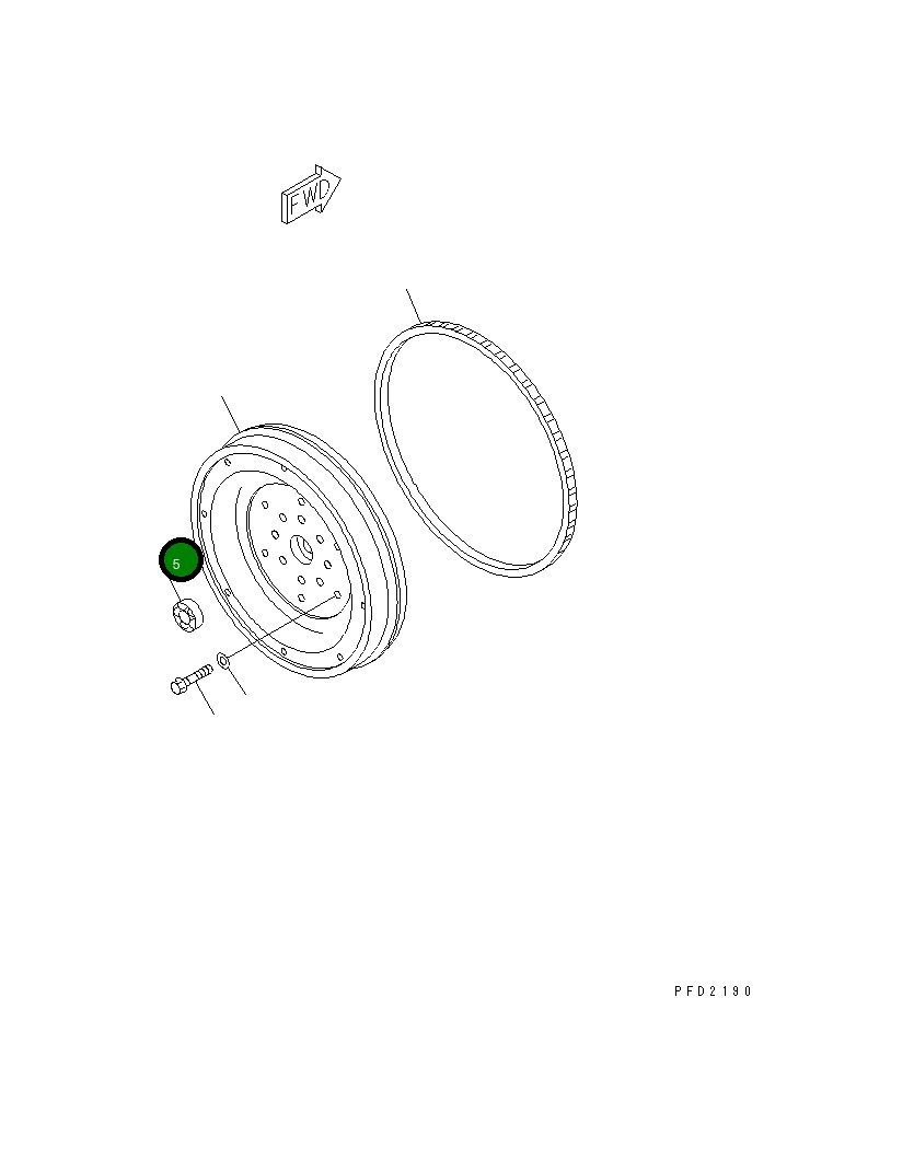 Подшипник 06300-06204 Komatsu