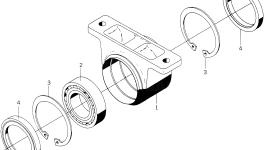 Подшипниковый узел в сборе BW053931 Komatsu