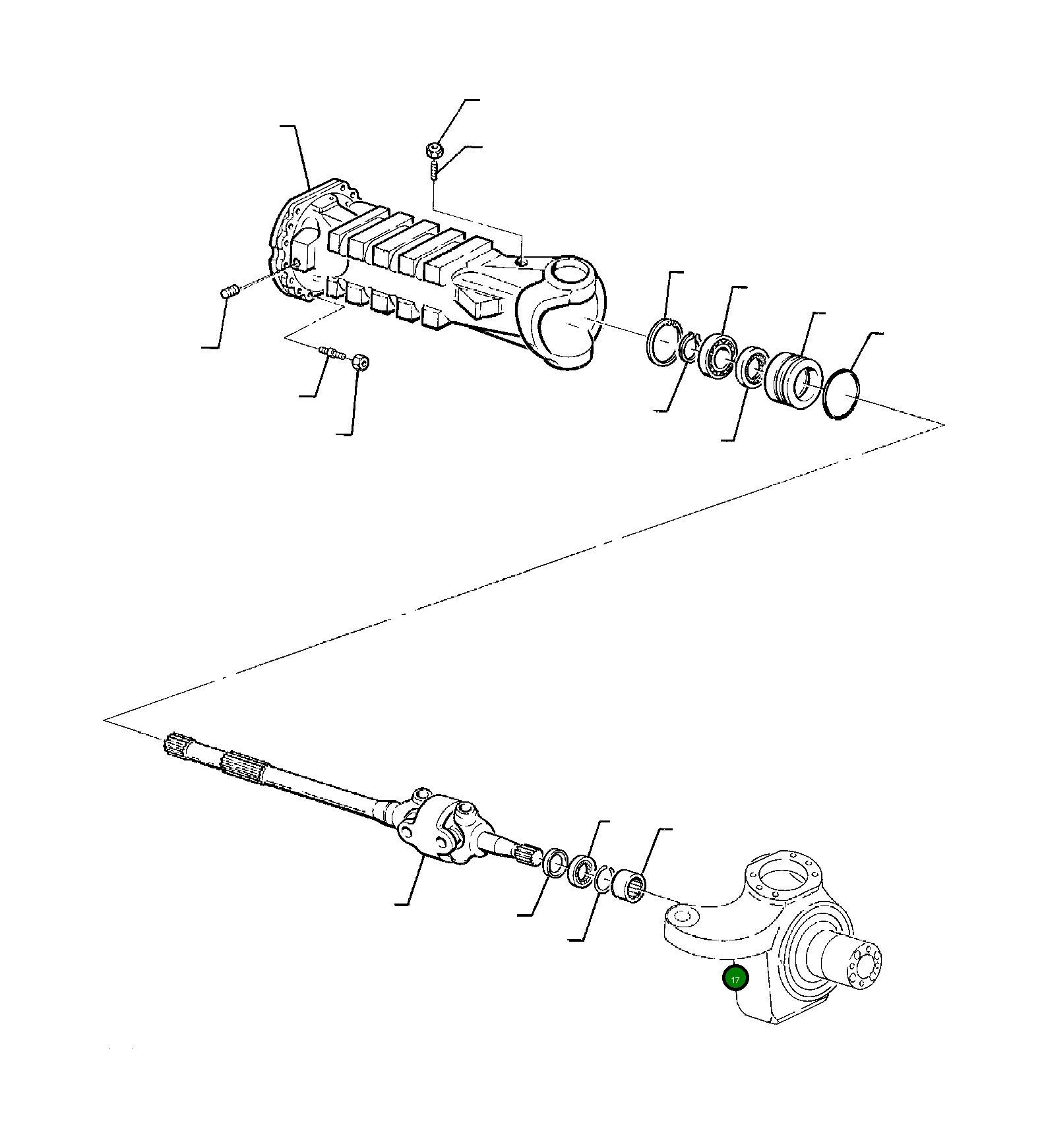 Подшипник HU5260640 Komatsu