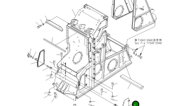 Крышка 8255-70-4482 Komatsu