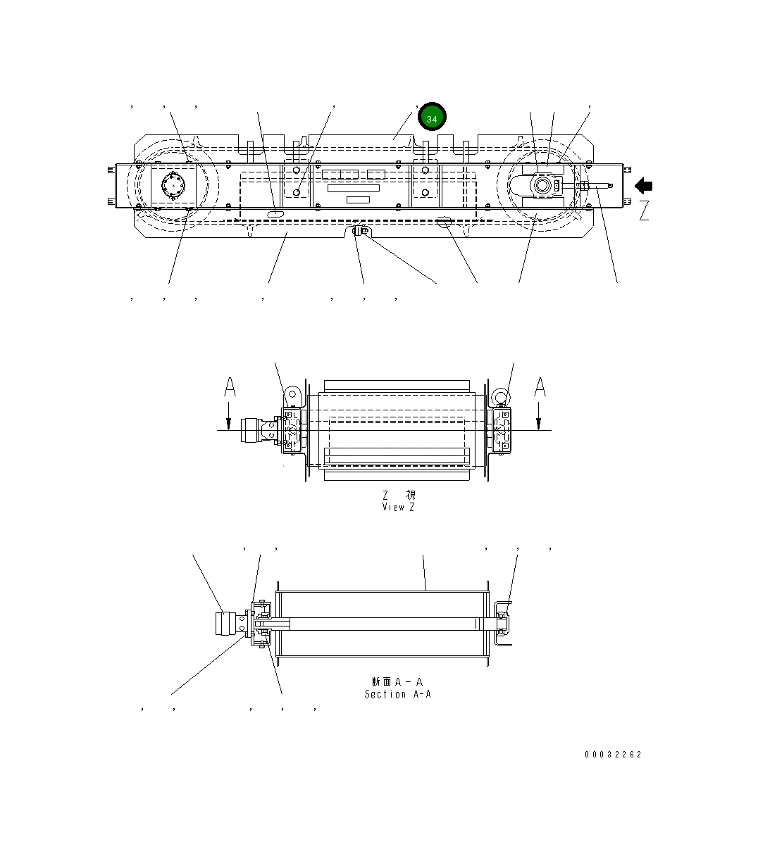 Крышка 8242-78-2280 Komatsu