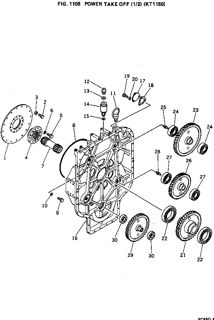 Крышка 6162-23-4880  Komatsu