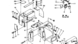 Крышка 125-54-21850 Komatsu