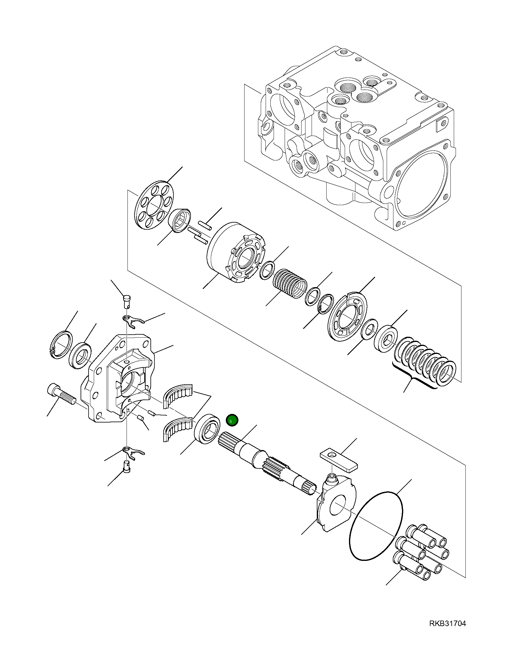 Подшипник 720-2T-13630 Komatsu