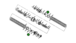 Подшипник 1437 692 H1 Komatsu