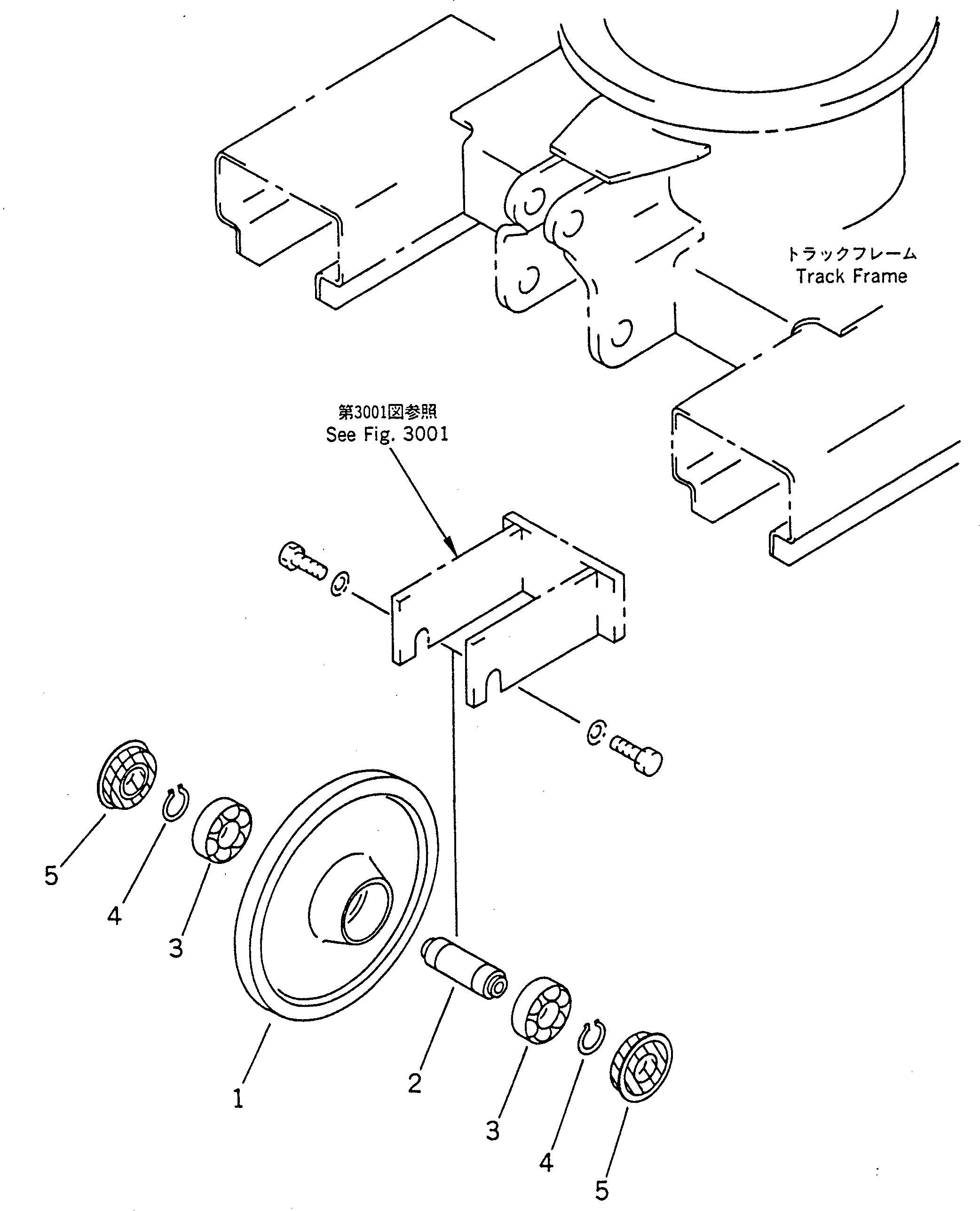 Подшипник 06307-06205 Komatsu