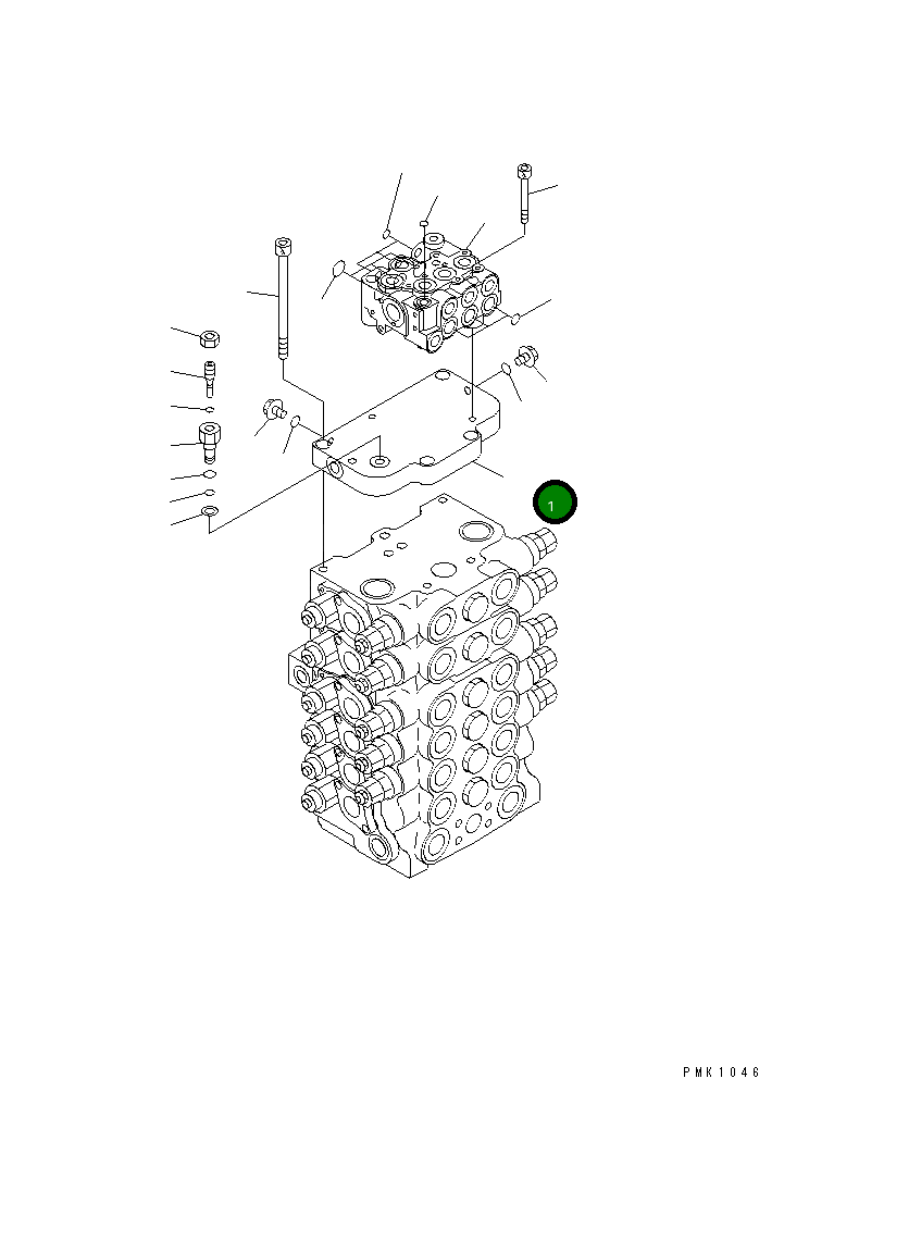 Крышка TM3503-229 Komatsu