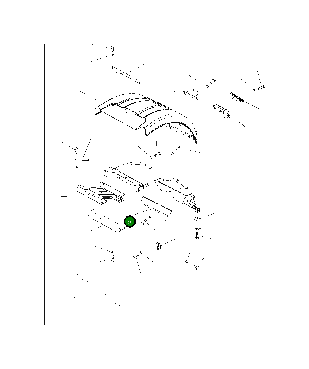 Крышка 421-54-64760  Komatsu